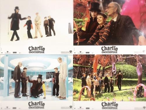 Black Pearl Movie Toy Shop チャーリーとチョコレート工場 フランス版ロビーカード8枚セット