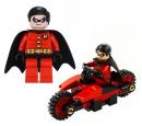LEGOブロック　DCコミックスーパーヒーロー　ロビン&レッドバードサイクル