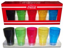 コカコーラ　カラフルプラスチックコップ