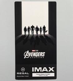 「アベンジャーズ/エンドゲーム」　IMAXコレクティブルチケット