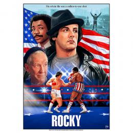 「ロッキー/ROCKY」公式アートプリント　世界限定995枚