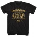 「ジョン・ウィック/JOHNWICK」コンチネンタルCOIN Tシャツ(ブラック)L